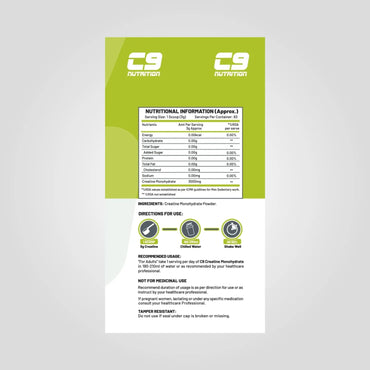 C9 Nutrition Creatine