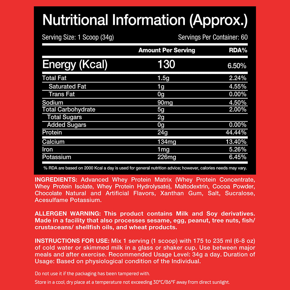 Big Ramy Labs RedRex Big Whey