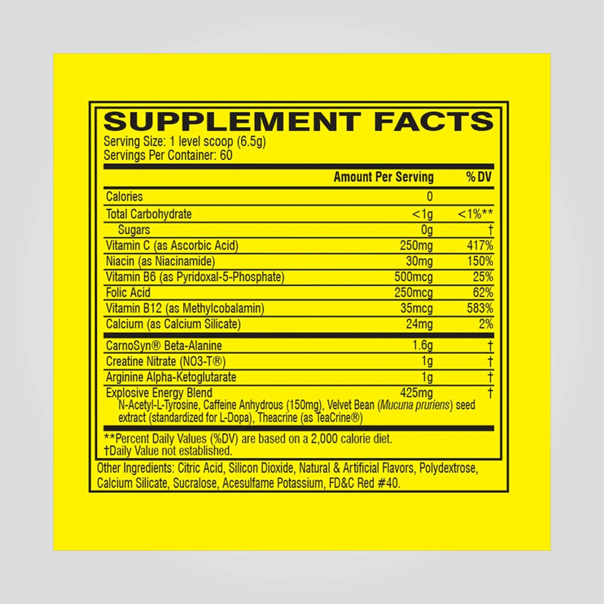 Cellucor C4 Original Explosive