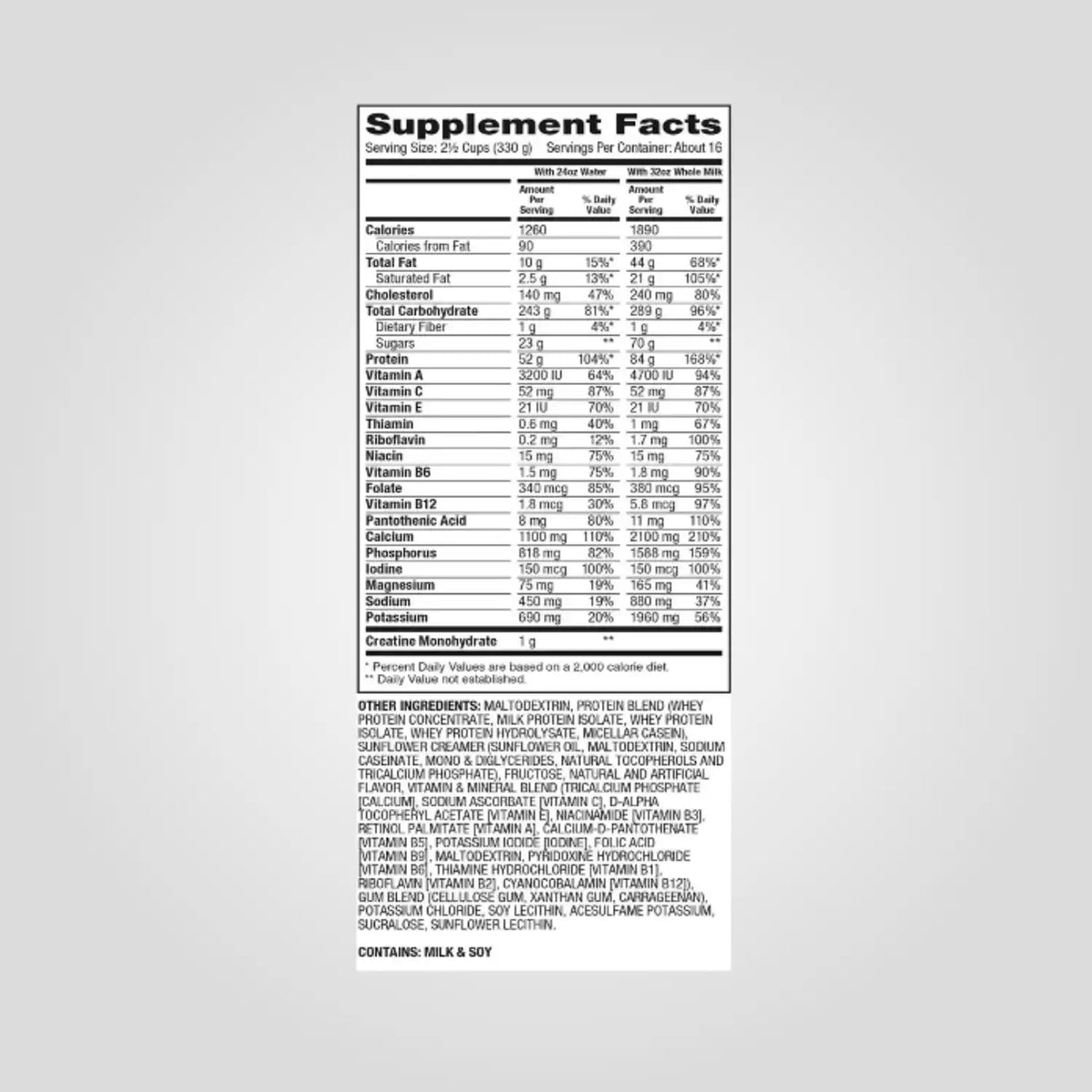 Dymatize Super Mass Gainer