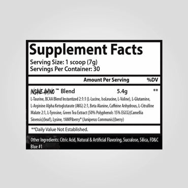 Insane Labz Insane Amino