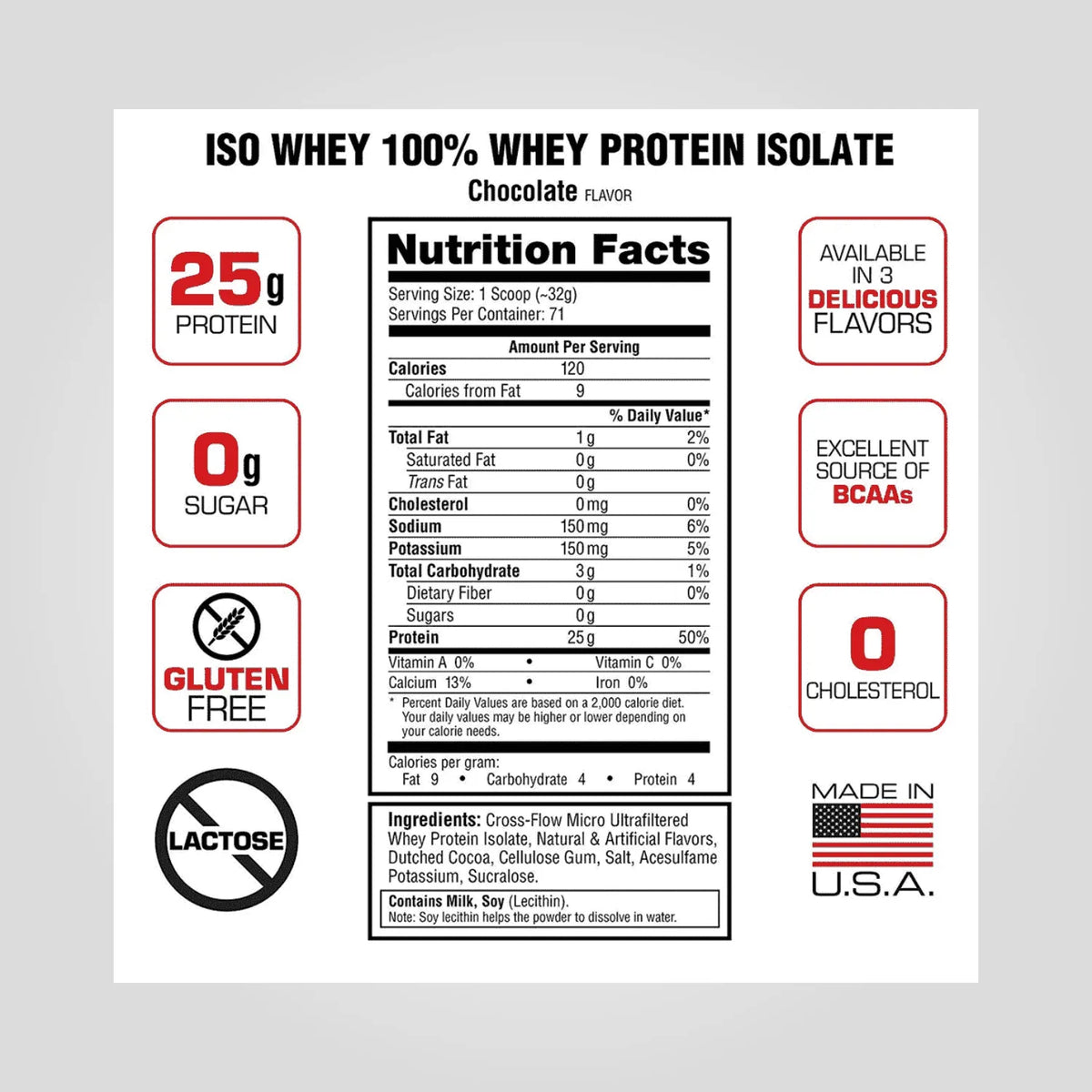 Labrada ISO Whey Protein Isolate