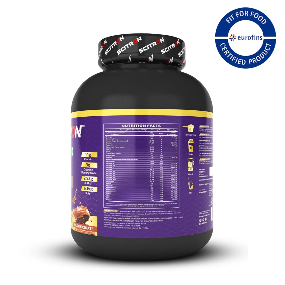 Nitro Series HYPER MASS GAINER- Musclehousesupplement