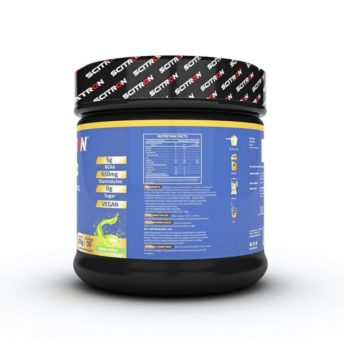 Scitron Nitro Series VEGAN BCAA INTRA WORKOUT FUEL