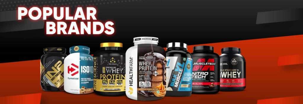 Popular brands - Muscle House Supplements