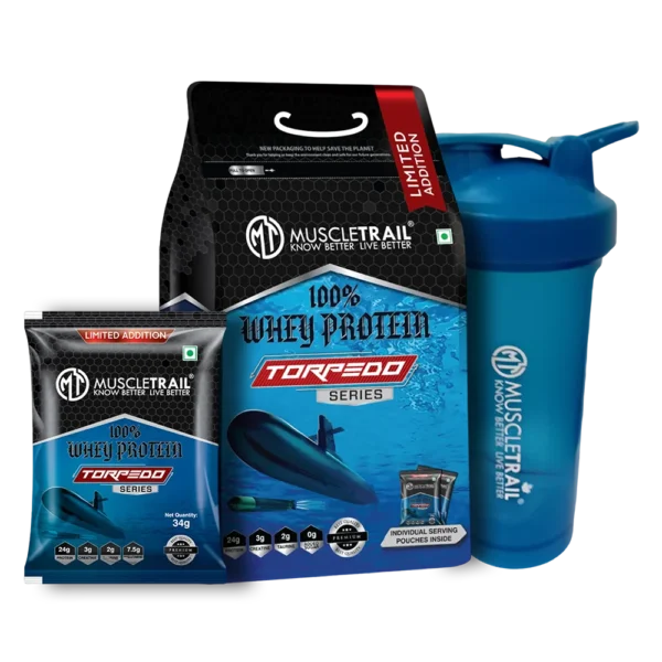 Muscletrail 100% Whey Protein Torpedo Series