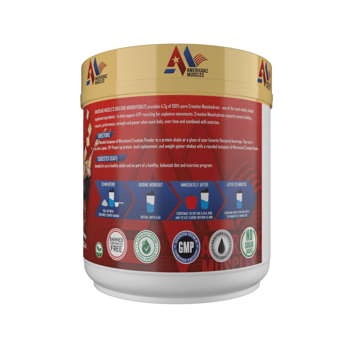 Americanz Muscles Creatine Monohydrate