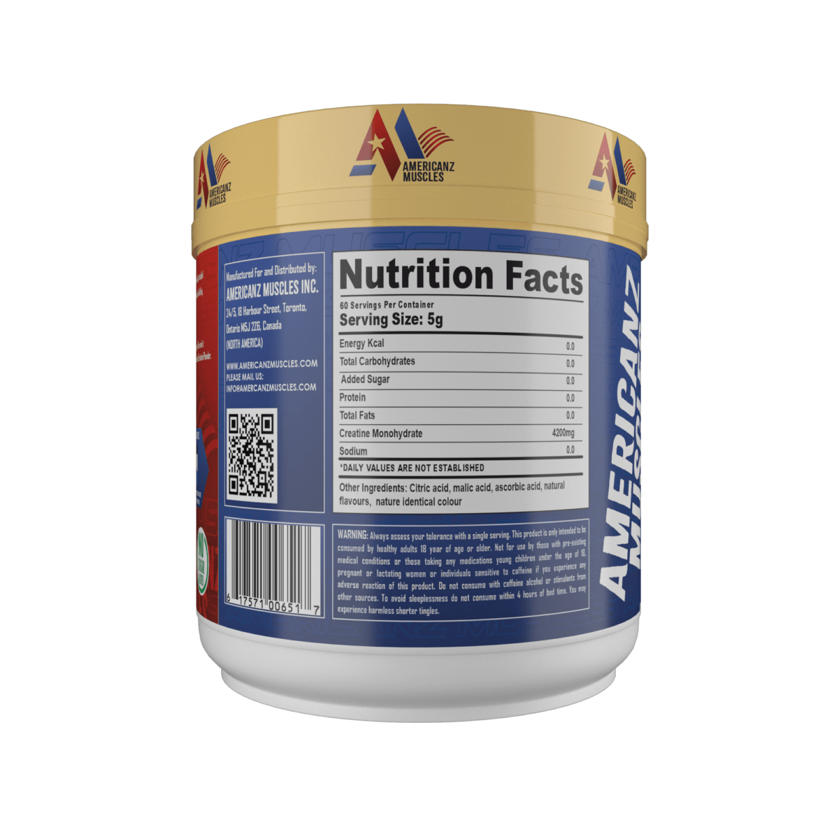 Americanz Muscles Creatine Monohydrate